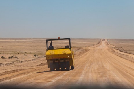 Pistenbügler auf Fahrt von Sesriem nach Swakopmund