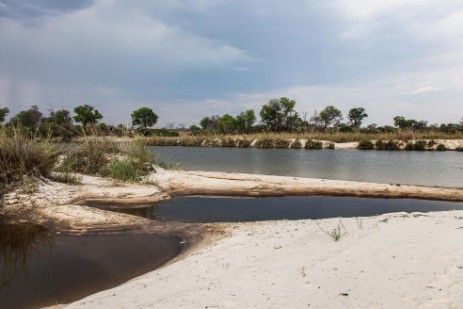 Gewitterstimmung am Okavango