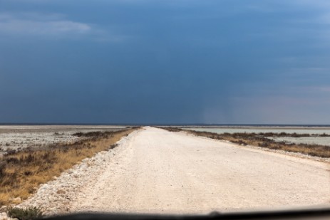 Wettersturz im Etosha NP