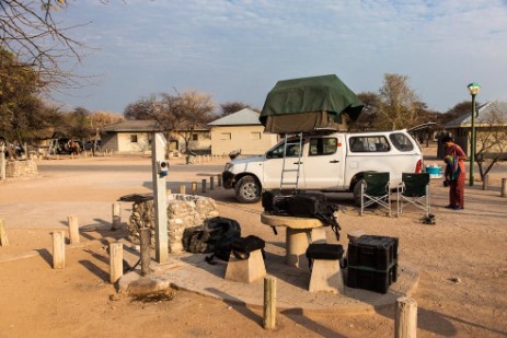 Okaukuejo Campsite im Etosha NP