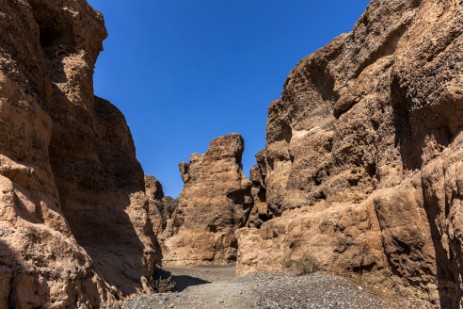 Wanderung im Sesriem Canyon im Namib Naukluft NP