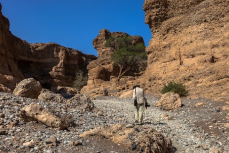 Wanderung im Sesriem Canyon