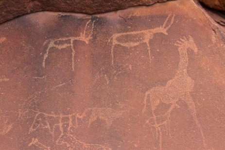 Felszeichnungen bei Twyfelfontein