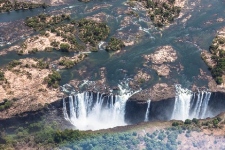 Victoria Falls aus der Luft